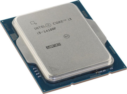 Intel Core i3-14100F 3.5GHz Επεξεργαστής 4 Πυρήνων για Socket 1700 Tray