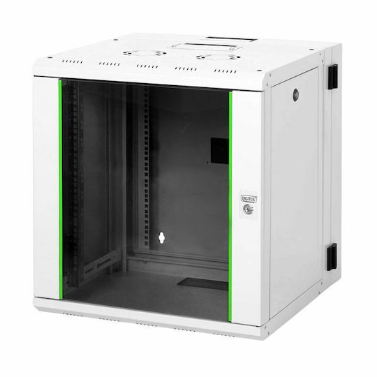 Digitus Unique Επιτοίχια Καμπίνα Rack 12U 60x60cm DN-19 12-U-3 - Image 3
