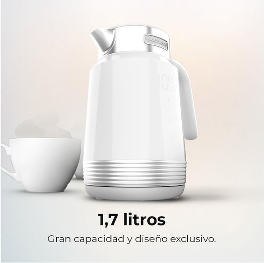 Cecotec Thermosense 600 Touch Βραστήρας 1.7lt 2200W Λευκός - Image 4