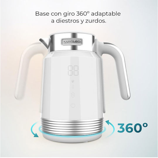 Cecotec Thermosense 600 Touch Βραστήρας 1.7lt 2200W Λευκός - Image 7