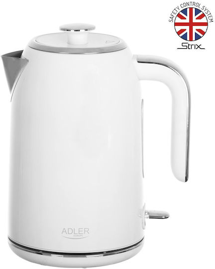 Adler Βραστήρας 1.7lt 2200W White AD 1341 - Image 4