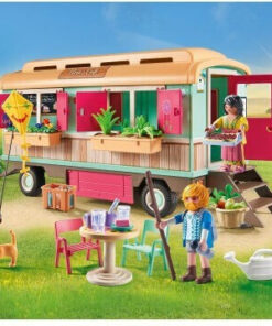 Alternative view of Playmobil Country Καφετέρια-Τροχόσπιτο για 4-10 ετών 71441
