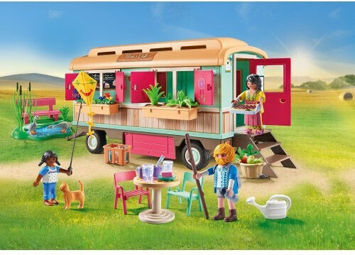 Playmobil Country Καφετέρια-Τροχόσπιτο για 4-10 ετών 71441 - Image 2