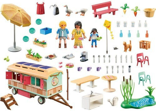 Playmobil Country Καφετέρια-Τροχόσπιτο για 4-10 ετών 71441 - Image 3