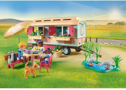 Playmobil Country Καφετέρια-Τροχόσπιτο για 4-10 ετών 71441 - Image 4