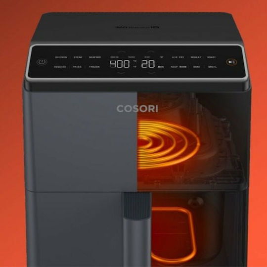 Cosori Dual Blaze Chef Edition Air Fryer με Wi-Fi 6.4lt Μαύρο - Image 8
