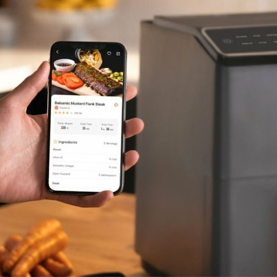 Cosori Dual Blaze Chef Edition Air Fryer με Wi-Fi 6.4lt Μαύρο - Image 7