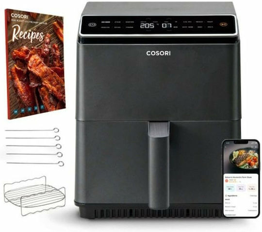 Cosori Dual Blaze Chef Edition Air Fryer με Wi-Fi 6.4lt Μαύρο - Image 5