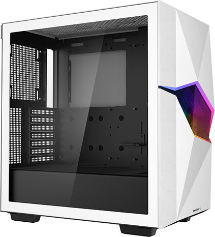 Deepcool Cyclops Midi Tower Κουτί Υπολογιστή με Πλαϊνό Παράθυρο Λευκό - Image 2