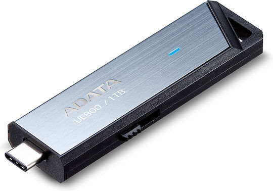 Adata Elite Ue800 1.0TB USB 3.2 Stick με σύνδεση USB-C Γκρι - Image 2