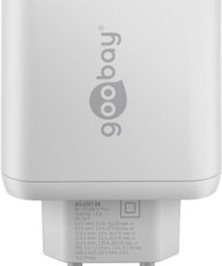 Alternative view of Goobay Φορτιστής Χωρίς Καλώδιο με Θύρα USB-A και Θύρα USB-C 45W Power Delivery Λευκός (65412)