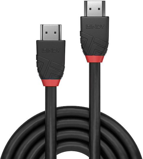 Lindy HDMI 2.1 Cable HDMI male - HDMI male 3m Μαύρο 36772 - Image 2