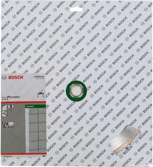 Bosch Best Ceramic Δίσκος Κοπής Δομικών Υλικών 350mm 2608602640 - Image 2