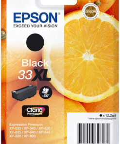 Epson 33xl Γνήσιο Μελάνι Εκτυπωτή InkJet Μαύρο (C13T33514022)