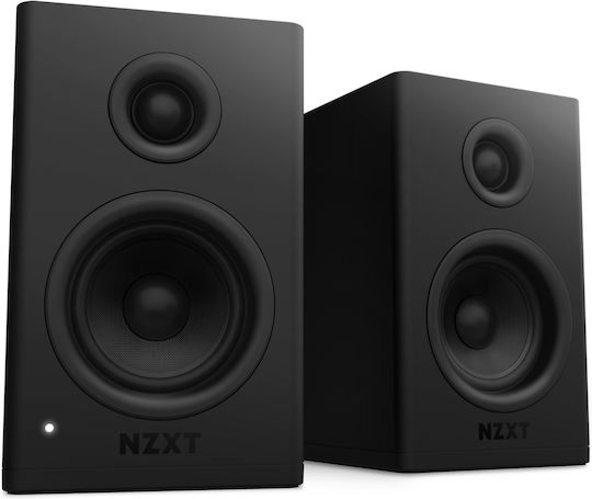 NZXT AP-SPKB2-EU Αυτοενισχυόμενα Ηχεία 40W (Ζεύγος) Μαύρα