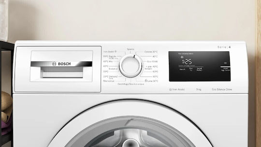 Bosch Πλυντήριο Ρούχων 9kg με Τεχνολογία Ατμού 1200 Στροφών Active Water Plus WAN24009II - Image 2