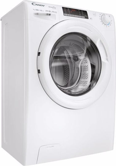 Candy Πλυντήριο Ρούχων 7kg 1400 Στροφών Quick & Clean CO4474TWM6/1-S - Image 2