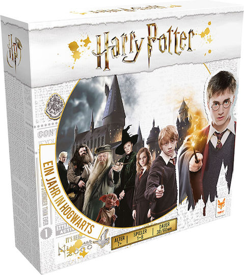 Επιτραπέζιο Παιχνίδι Harry Potter: Ein Jahr in Hogwarts για 1-8 Παίκτες 7+ Ετών ASMD0070 (GER) Asmodee