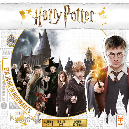 Επιτραπέζιο Παιχνίδι Harry Potter: Ein Jahr in Hogwarts για 1-8 Παίκτες 7+ Ετών ASMD0070 (GER) Asmodee - Image 2