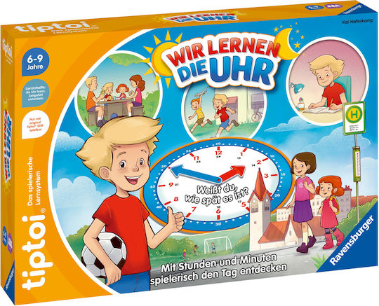 Ravensburger Γερμανικά Εκπαιδευτικό Παιχνίδι Εκμάθησης Ώρας από Ξύλο 00126 - Image 2