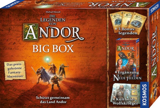Επιτραπέζιο Παιχνίδι The Legends Of Andor - Big Box 10+ Ετών 683122 (GER) Kosmos