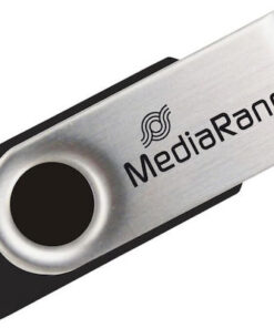 MediaRange 128GB USB 2.0 Stick Μαύρο