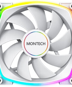 Alternative view of Montech AX140 Case Fan με ARGB Φωτισμό και Σύνδεση 4-Pin PWM Λευκό