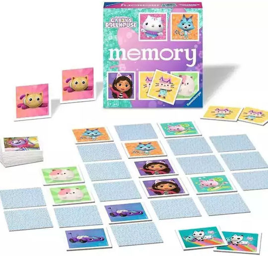 Επιτραπέζιο Παιχνίδι Memory Το Κουκλόσπιτο Της Γκάμπι για 1+ Παίκτες 3+ Ετών 22596 (EN) Ravensburger - Image 3