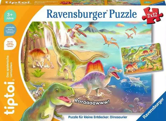 Παιδικό Puzzle Δεινόσαυροι για 3+ Ετών 24pcs 00198 Ravensburger