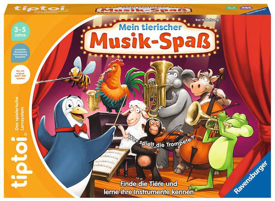 Επιτραπέζιο Παιχνίδι Musik Spab για 1-4 Παίκτες 3+ Ετών 00169 (GER) Ravensburger
