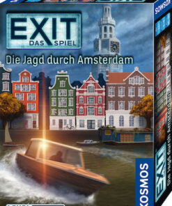 Επιτραπέζιο Παιχνίδι EXIT - Das Spiel: Die Jagd durch Amsterdam για 1-4 Παίκτες 12+ Ετών 683696 (GER) Kosmos