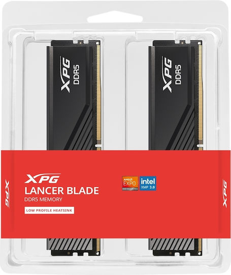 Adata XPG Lancer Blade DDR5 32GB RAM με 2x16GB Modules και Ταχύτητα 6400 για Desktop AX5U6400C3216G-DTLABBK - Image 7