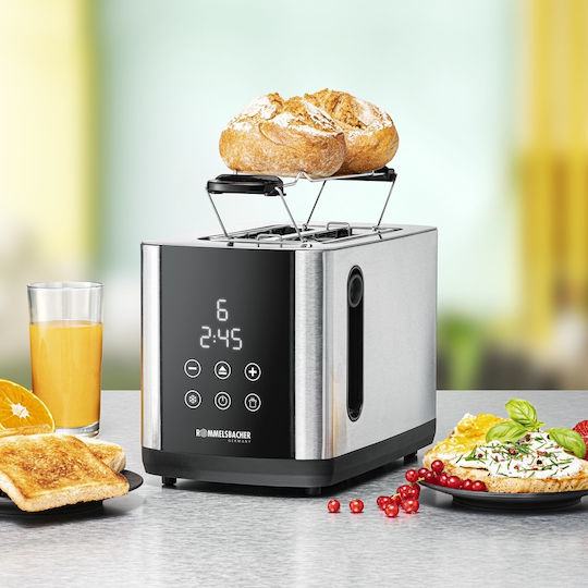 Rommelsbacher TO 850 Φρυγανιέρα 2 Θέσεων 850W Μαύρη - Image 2