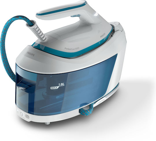 Philips PerfectCare 6000 PSG6022/20 Σύστημα Σιδερώματος Πίεσης 6.5bar με Δοχείο 1.8lt