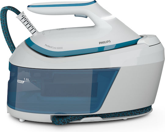 Philips PerfectCare 6000 PSG6022/20 Σύστημα Σιδερώματος Πίεσης 6.5bar με Δοχείο 1.8lt - Image 2