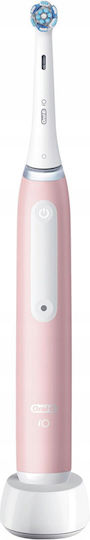 Oral-B iO Series 3 Ηλεκτρική Οδοντόβουρτσα με Αισθητήρα Πίεσης και Θήκη Ταξιδίου Matt Black / Blush Pink - Image 3