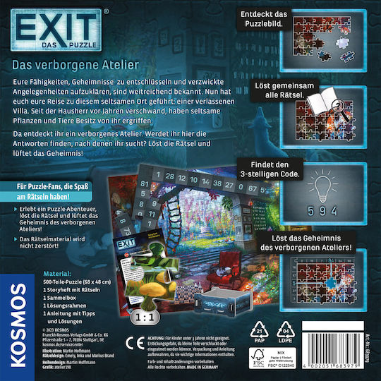 Puzzle 2D 500pcs 683979 - Image 2