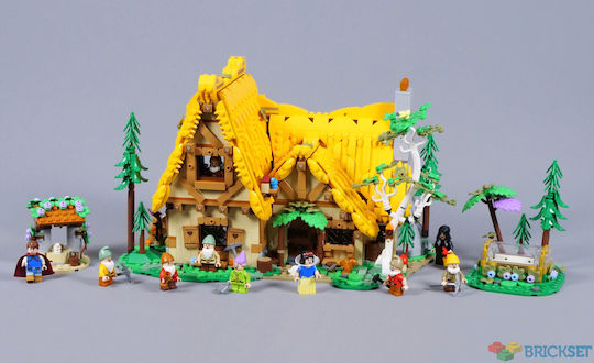 LEGO Disney Princess Snow White And The Seven Dwarfs για 18+ Ετών 2228τμχ 43242 - Image 2