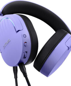 Alternative view of Trust GXT490 Fayzo Over Ear Gaming Headset με σύνδεση USB Μωβ