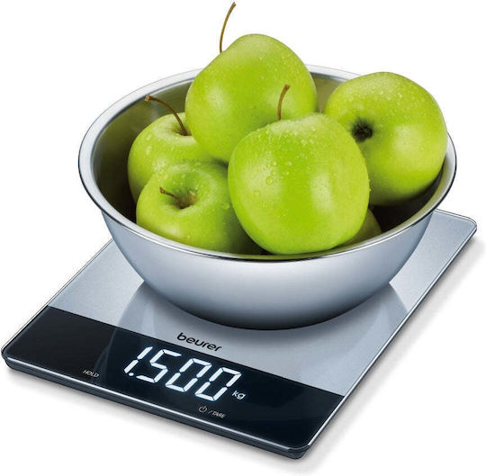 Beurer Ks 34 Xl Ψηφιακή Ζυγαριά Κουζίνας 1gr/15kg Γκρι - Image 6