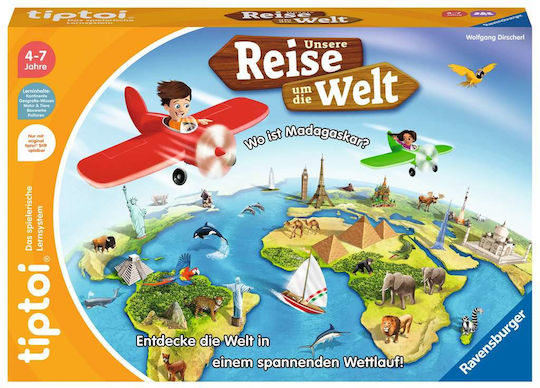 Επιτραπέζιο Παιχνίδι Unsere Reise um die Welt για 1-4 Παίκτες 4+ Ετών 00117 (GER) Ravensburger