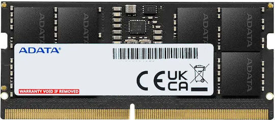 Adata DDR5 με Module 1x16GB και Ταχύτητα 5600 για Laptop AD5S560016G-S