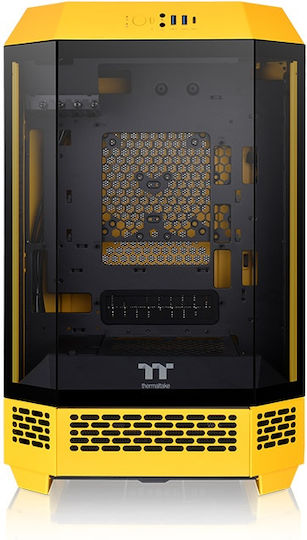 Thermaltake The Tower 300 Bumblebee Gaming Micro Tower Κουτί Υπολογιστή με Πλαϊνό Παράθυρο Κίτρινο - Image 2