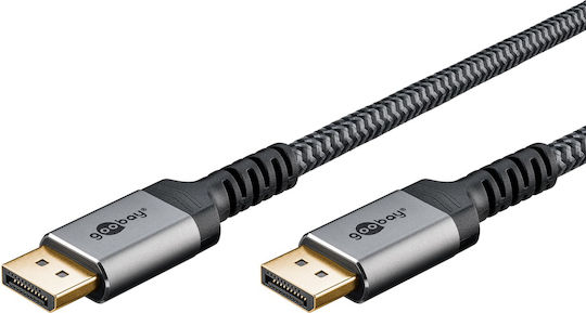 Goobay HDMI 2.0 Cable HDMI male - HDMI male 2m Γκρι 65269