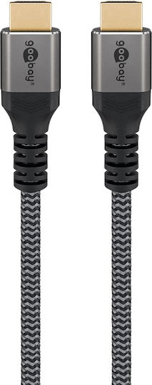 Goobay HDMI 2.1 Cable HDMI male - HDMI male 1m Μαύρο 65260 - Image 2