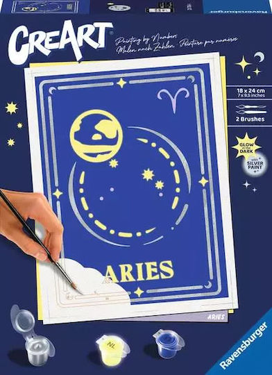 Ravensburger 23736 Σελίδες & Βιβλία Χρωματισμού Κιτ Χρώμα Με Αριθμό