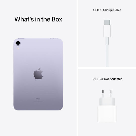 Apple iPad Mini 2021 8.3" (4GB/64GB) Purple - Image 9