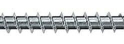 Fischer 670408 Fpf Power-fast Ii 5 X 100mm Chipboard Wood Screws, Countersunk Head With Phillips, Partial Thread, Galvanised Blue Passivated, Pack Of 200