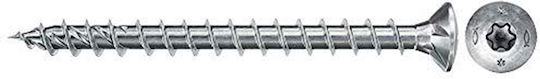 fischer Ξυλόβιδα με Διάμετρο M4 και Μήκος 50mm 50τμχ Fpf Power-fast Ii 670656