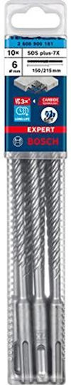 Bosch Professional 10x Expert Sds Plus-7x Hammer Drill Bit (for Reinforced Concrete, O 6,00x215 Mm, Accessories Rotary Hammer Drill) - Image 5